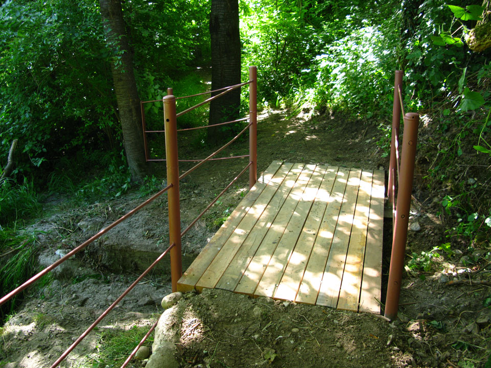 Rifacimento passerelle parapetti Parco Dora